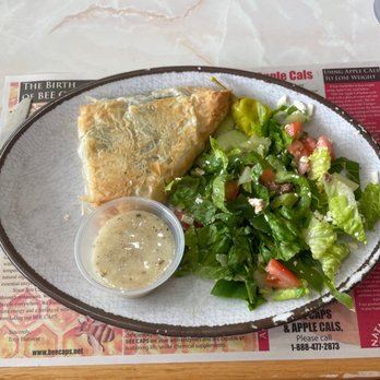 Blue Sky Restaurant - Spanakopita and Greek salad! Delicious! - Breakfast & Brunch Near Me - Murrells Inlet, South Carolina Blue Sky Restaurant - Spanakopita and Greek salad! Delicious! - Breakfast & Brunch Near Me - Murrells Inlet, South Carolina
