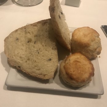 Rioja - Lavender sourdough and goat cheese biscuits - New American Near Me - Denver, Colorado