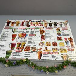 Antojitos Las Delicias - Menu