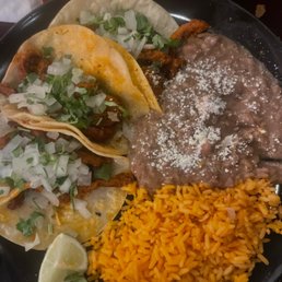 Combo De Tacos Especiales / Special Tacos Combo
