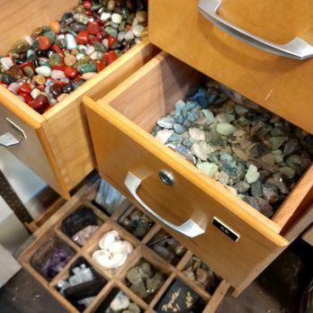 Parrish & Grove - Some drawers containing just a few of the terrarium fillers offered by this store - Botanical Gardens Near Me - Spokane, Washington Parrish & Grove - Some drawers containing just a few of the terrarium fillers offered by this store - Botanical Gardens Near Me - Spokane, Washington