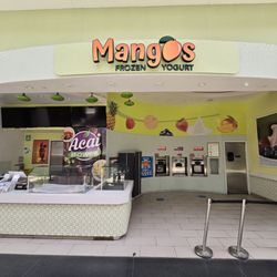 Mangos frozen yogurt