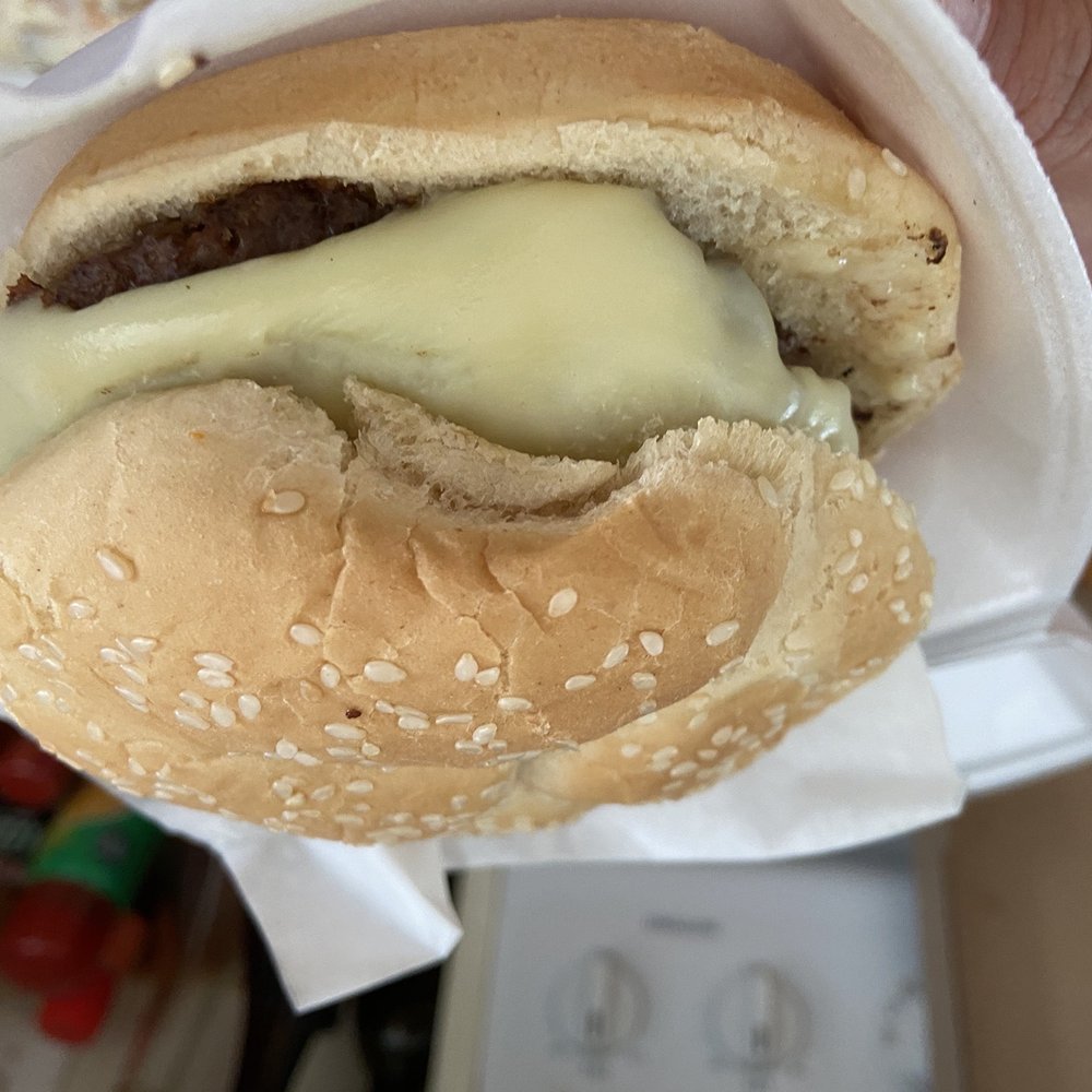 4 Son’s Pizzeria - a cheeseburger - Pizza Near Me - Philadelphia, Pennsylvania