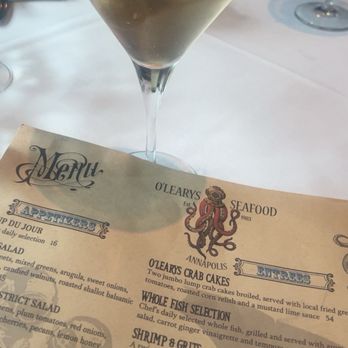 O'Learys Seafood Restaurant - Seafood Near Me - Annapolis, Maryland
