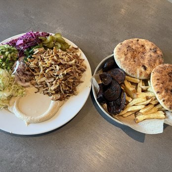 Tel Aviv Grill - Shwarma chicken plate. - Falafel Near Me - Encino, California