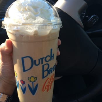 Dutch Bros Coffee - Secret menu drink! Called the cookie. White chocolate annihilator with whip and and extra shot of expresso. Large 32 ounce. - Coffee & Tea Near Me - Davis, California