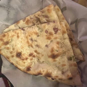 Rangoli Restaurant - Onion Kulcha Bread - Indian Near Me - Hanover, Maryland