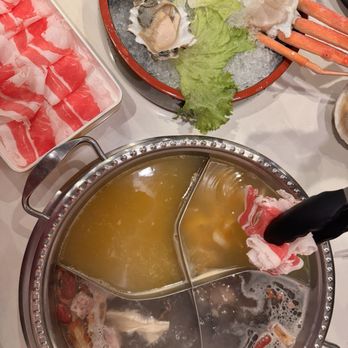 Tastee Steam Kitchen - Hotpot with 2 soup bases - Seafood Near Me - Oakland, California Tastee Steam Kitchen - Hotpot with 2 soup bases - Seafood Near Me - Oakland, California