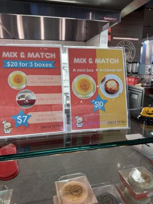 Menu photo 1 Uncle Tetsu San Mateo, CA