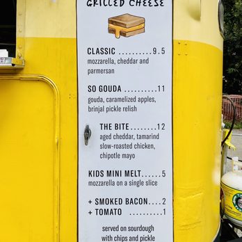 Melt City - Menu (as of September 2021) - Food Trucks Near Me Melt City - Menu (as of September 2021) - Food Trucks Near Me