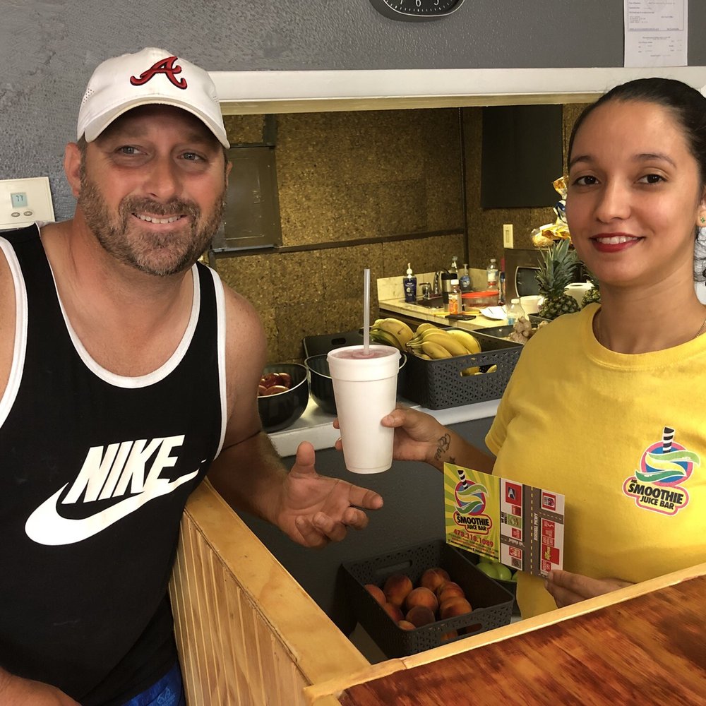 What a great little place to stop off and get you a healthy smoothie
