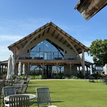 Augusta Vin Winery - View of the building from the vineyard - Wine Tasting Room Near Me - Fredericksburg, Texas Augusta Vin Winery - View of the building from the vineyard - Wine Tasting Room Near Me - Fredericksburg, Texas