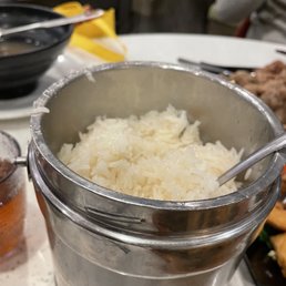 Pot of rice