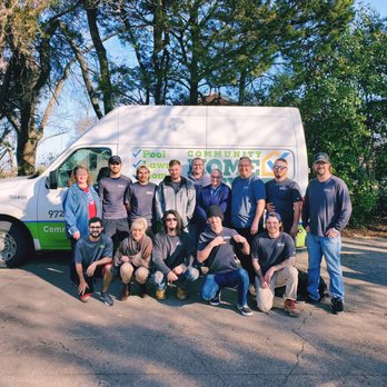 Community Home Services - a group of people posing in front of a van - Pool & Hot Tub Service Near Me - Rockwall, Texas Community Home Services - a group of people posing in front of a van - Pool & Hot Tub Service Near Me - Rockwall, Texas