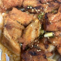 Spicy pork belly Spicy pork belly