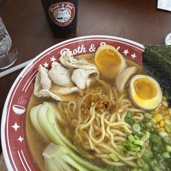 Broth & Soul - Chicken Ramen - Ramen Near Me - Stockton, California
