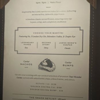 Second Story - Menu - Cocktail Bars Near Me - Los Gatos, California Second Story - Menu - Cocktail Bars Near Me - Los Gatos, California