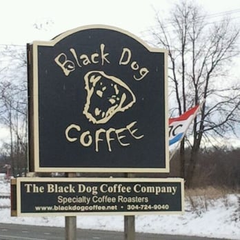 The Black Dog Coffee - The sign out at the road. - Coffee Roasteries Near Me - Shenandoah Junction, West Virginia