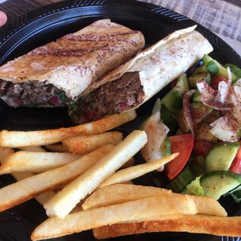 Damasquino - Beef Shawarma Combo Plate. Great food !! And service .. would definitely comeback to this place.. - Middle Eastern Near Me - Glendora, California Damasquino - Beef Shawarma Combo Plate. Great food !! And service .. would definitely comeback to this place.. - Middle Eastern Near Me - Glendora, California