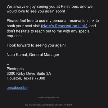 Pinstripes - New American Near Me - Houston, Texas