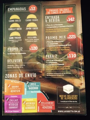 Menu photo 4 La Vendetta Rosario, S