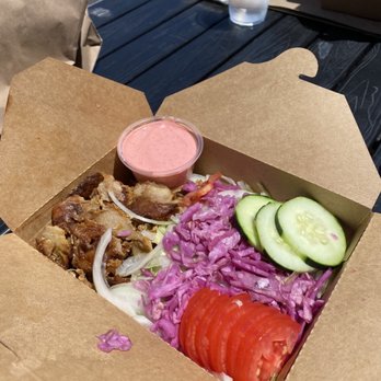Berlins - Chicken Rice Bowl - Bubble Tea Near Me - Los Angeles, California