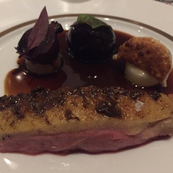 Gordon Ramsay au Trianon - Duck breast off the 7 course menu - French Near Me - Versailles, 78