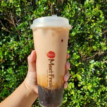 Meet Fresh - Milk tea with brown sugar boba - Bubble Tea Near Me - Honolulu, Hawaii Meet Fresh - Milk tea with brown sugar boba - Bubble Tea Near Me - Honolulu, Hawaii