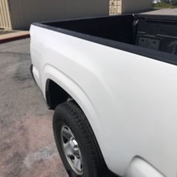 After clear coat and looks like new. After clear coat and looks like new.