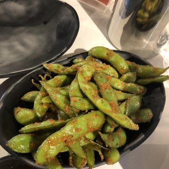 Nabemono Shabu Shabu - Spicy Garlic Edamame - Japanese Near Me - Alhambra, California