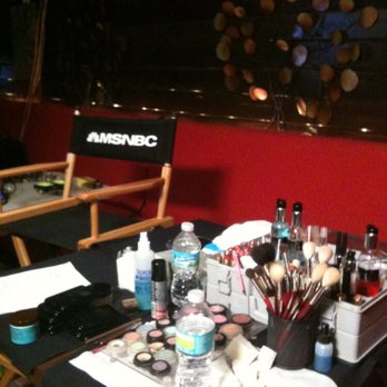 Terry Jacobs Make Up Studio - On set for MSNBC - Makeup Artists Near Me
