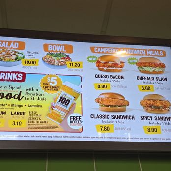 Pollo Campero - Sándwich - Chicken Shop Near Me - Houston, Texas