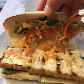 Pho Yum - What's inside the tofu Banh Mi Sandwich - Vietnamese Near Me - Colonie, New York Pho Yum - What's inside the tofu Banh Mi Sandwich - Vietnamese Near Me - Colonie, New York