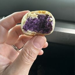 Ube Hopia - not quite ube flavored