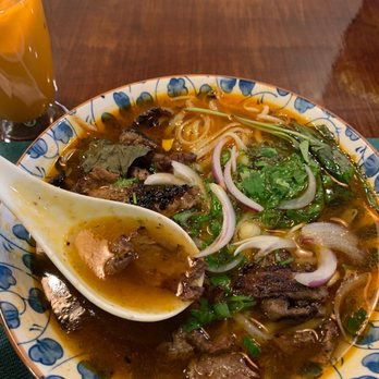 Eagle Thai Cuisine - Broth was too rich! Taken a back by the presentation. - Thai Near Me - Cliffside Park, New Jersey