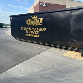 Dumpster King - Glad to help serve the community. - Dumpster Rental Near Me - Olathe, Kansas Dumpster King - Glad to help serve the community. - Dumpster Rental Near Me - Olathe, Kansas