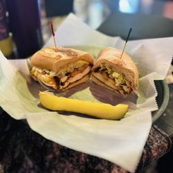 The Last Call Bar and Grill - Blackened Chicken sandwich!