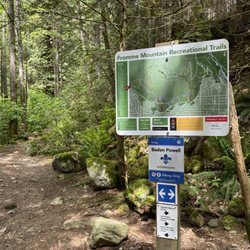 Mount Fromme - Trail map~ (June 2024)