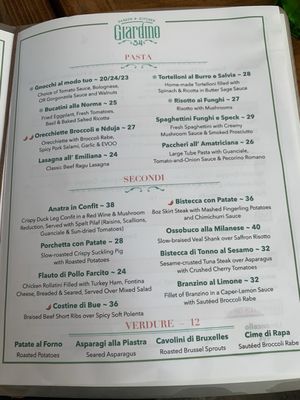 Menu photo 3 Giardino 54 New York, NY