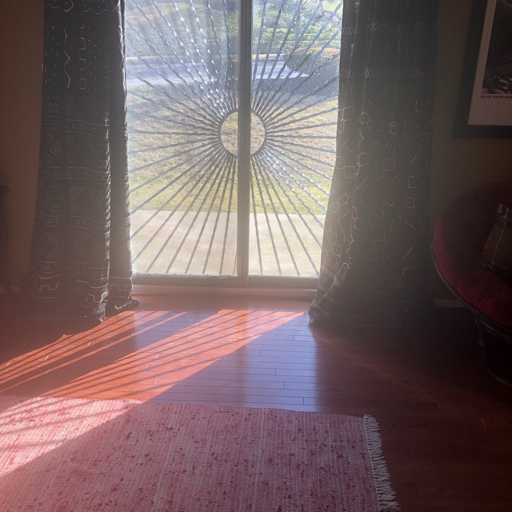 Northeast Iron Works - Inside back door with sunrays shining through. - Fences & Gates Near Me - Washington, DC, District of Columbia