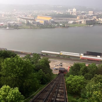 Monongahela Incline - View from inside the car near the top - Landmarks & Historical Buildings Near Me - Pittsburgh, Pennsylvania Monongahela Incline - View from inside the car near the top - Landmarks & Historical Buildings Near Me - Pittsburgh, Pennsylvania