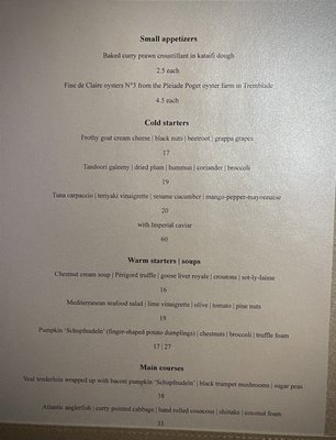 Menu photo 3 Steins Traube Mainz, RP Menu photo 3 Steins Traube Mainz, RP