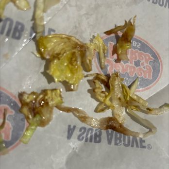 Jersey Mike's Subs - 11/13, I called in to make an order and i had to pick out all the brown nasty lettuce its not hard to pay attention - Fast Food Near Me - Fontana, California Jersey Mike's Subs - 11/13, I called in to make an order and i had to pick out all the brown nasty lettuce its not hard to pay attention - Fast Food Near Me - Fontana, California