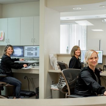 Eureka Family Dental - Front office staff doing what they do best - General Dentistry Near Me - Eureka, Missouri Eureka Family Dental - Front office staff doing what they do best - General Dentistry Near Me - Eureka, Missouri