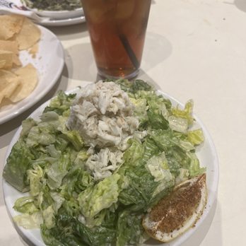 Drago's Seafood Restaurant at L'Auberge Lake Charles - Mediterranean Caesar side salad - Seafood Near Me - Lake Charles, Louisiana