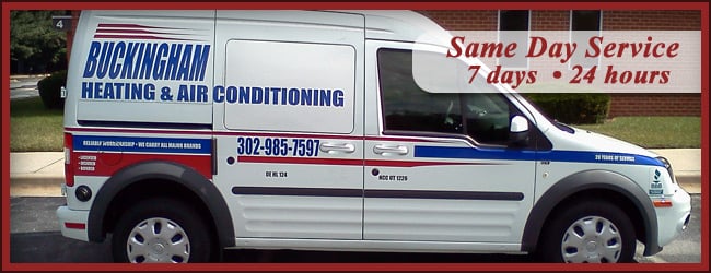 Slide of Big Red Buckingham HVAC, Plumbing, Electric