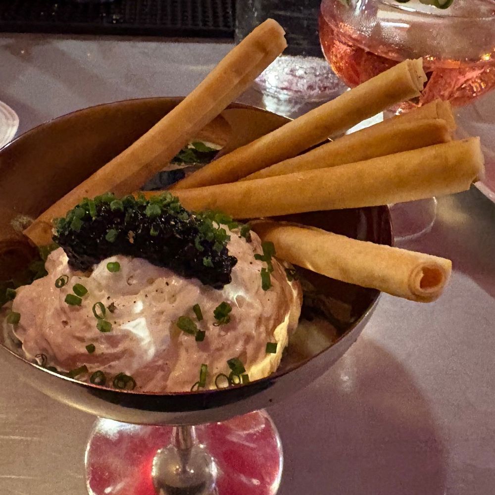 Caviar dish Caviar dish