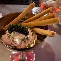 Caviar dish