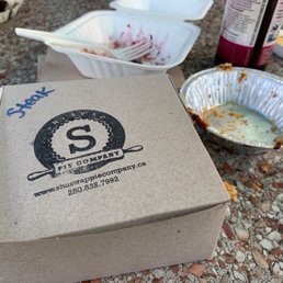 a box with a slice missing a box with a slice missing