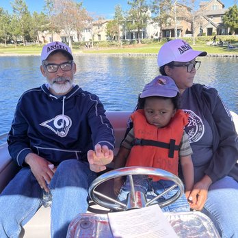Harveston Lake Park - My husband , my grandson and I cruising. - Playgrounds Near Me - Temecula, California Harveston Lake Park - My husband , my grandson and I cruising. - Playgrounds Near Me - Temecula, California